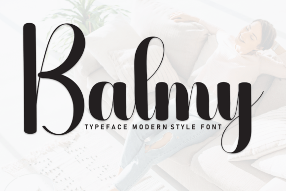 Balmy: A Friendly Handwritten Font for Crafty Makers and Printables