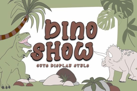 Dino Show Font Review for Editorial Layouts