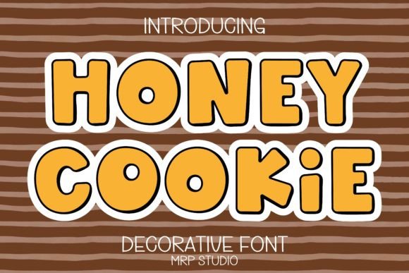 Honey Cookie: A Cute Display Font for Web Design Projects