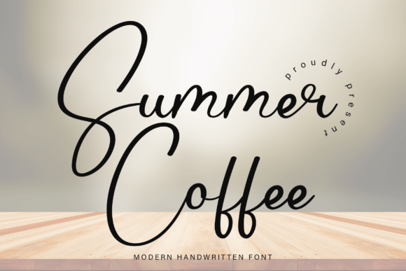 Summer Coffee: A Sweet Handwritten Font for Business Branding