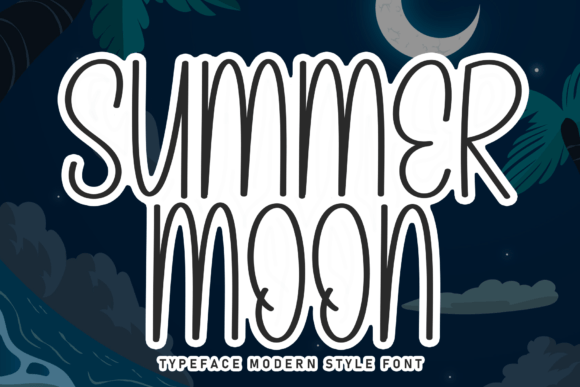 Summer Moon: A Sweet Script Font for Editorial Charm and Readability